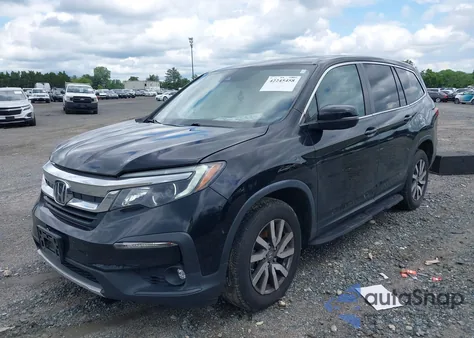 2021 Honda Pilot Awd Ex-L из США, поврежденный, VIN 5FNYF6H52MB072796